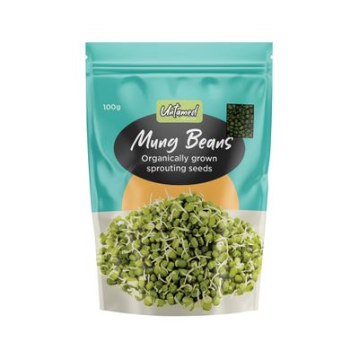 Untamed Health Sprouting Seeds Mung Beans 100g